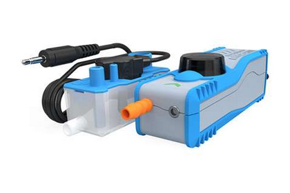 Kondensatpumpe MicroBlue® - mit Reservoir, Alarm & Stromunterbrechung (FSA) - für Kanaleinbau